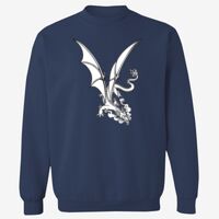 Adult USA Made Heavyweight Crewneck Sweatshirt Thumbnail