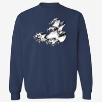 Adult USA Made Heavyweight Crewneck Sweatshirt Thumbnail