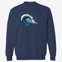 Adult USA Made Heavyweight Crewneck Sweatshirt Thumbnail