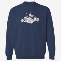 Adult 9.5 oz., 80/20 Heavyweight Crewneck Sweatshirt Thumbnail