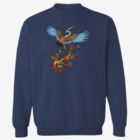 Adult USA Made Heavyweight Crewneck Sweatshirt Thumbnail