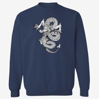 Adult USA Made Heavyweight Crewneck Sweatshirt Thumbnail