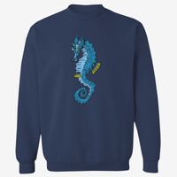 Adult USA Made Heavyweight Crewneck Sweatshirt Thumbnail