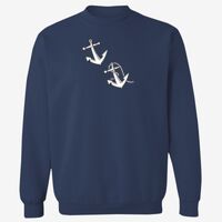 Adult 9.5 oz., 80/20 Heavyweight Crewneck Sweatshirt Thumbnail