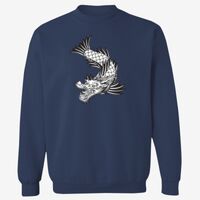 Adult USA Made Heavyweight Crewneck Sweatshirt Thumbnail