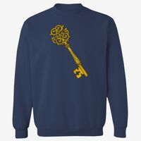 Adult USA Made Heavyweight Crewneck Sweatshirt Thumbnail