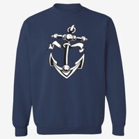 Adult USA Made Heavyweight Crewneck Sweatshirt Thumbnail
