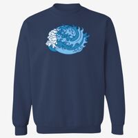 Adult USA Made Heavyweight Crewneck Sweatshirt Thumbnail