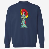 Adult USA Made Heavyweight Crewneck Sweatshirt Thumbnail
