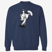 Adult USA Made Heavyweight Crewneck Sweatshirt Thumbnail
