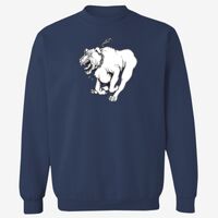 Adult USA Made Heavyweight Crewneck Sweatshirt Thumbnail
