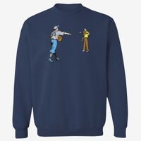 Adult 9.5 oz., 80/20 Heavyweight Crewneck Sweatshirt Thumbnail