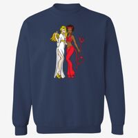 Adult 9.5 oz., 80/20 Heavyweight Crewneck Sweatshirt Thumbnail