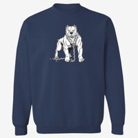 Adult USA Made Heavyweight Crewneck Sweatshirt Thumbnail