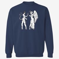 Adult USA Made Heavyweight Crewneck Sweatshirt Thumbnail