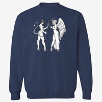 Adult 9.5 oz., 80/20 Heavyweight Crewneck Sweatshirt Thumbnail