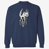 Adult USA Made Heavyweight Crewneck Sweatshirt Thumbnail