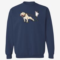 Adult 9.5 oz., 80/20 Heavyweight Crewneck Sweatshirt Thumbnail