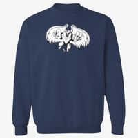 Adult 9.5 oz., 80/20 Heavyweight Crewneck Sweatshirt Thumbnail