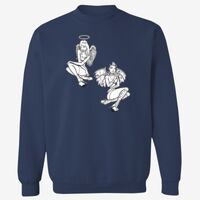 Adult USA Made Heavyweight Crewneck Sweatshirt Thumbnail