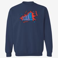 Adult USA Made Heavyweight Crewneck Sweatshirt Thumbnail