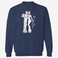 Adult USA Made Heavyweight Crewneck Sweatshirt Thumbnail