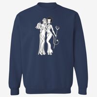 Adult 9.5 oz., 80/20 Heavyweight Crewneck Sweatshirt Thumbnail