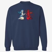 Adult USA Made Heavyweight Crewneck Sweatshirt Thumbnail