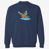 Adult USA Made Heavyweight Crewneck Sweatshirt Thumbnail