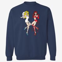 Adult USA Made Heavyweight Crewneck Sweatshirt Thumbnail