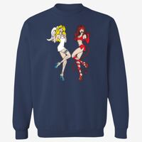 Adult 9.5 oz., 80/20 Heavyweight Crewneck Sweatshirt Thumbnail