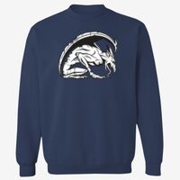 Adult USA Made Heavyweight Crewneck Sweatshirt Thumbnail