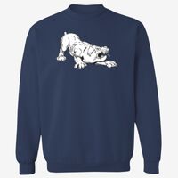 Adult USA Made Heavyweight Crewneck Sweatshirt Thumbnail