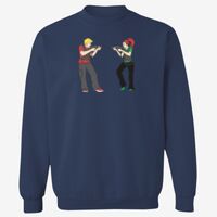 Adult USA Made Heavyweight Crewneck Sweatshirt Thumbnail