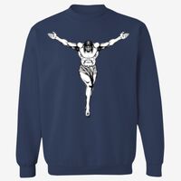 Adult 9.5 oz., 80/20 Heavyweight Crewneck Sweatshirt Thumbnail