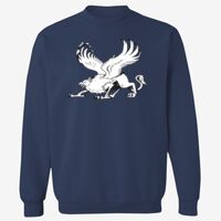 Adult 9.5 oz., 80/20 Heavyweight Crewneck Sweatshirt Thumbnail