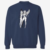 Adult 9.5 oz., 80/20 Heavyweight Crewneck Sweatshirt Thumbnail