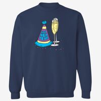 Adult USA Made Heavyweight Crewneck Sweatshirt Thumbnail