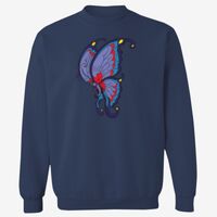 Adult 9.5 oz., 80/20 Heavyweight Crewneck Sweatshirt Thumbnail