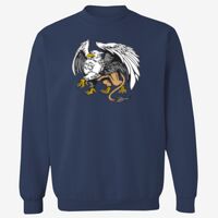 Adult 9.5 oz., 80/20 Heavyweight Crewneck Sweatshirt Thumbnail