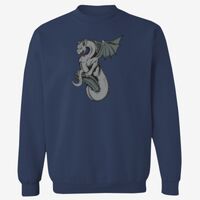 Adult USA Made Heavyweight Crewneck Sweatshirt Thumbnail