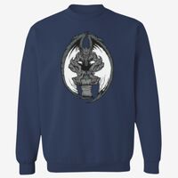 Adult USA Made Heavyweight Crewneck Sweatshirt Thumbnail