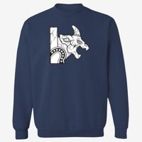 Adult USA Made Heavyweight Crewneck Sweatshirt Thumbnail