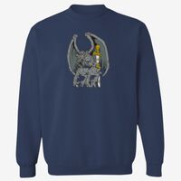 Adult USA Made Heavyweight Crewneck Sweatshirt Thumbnail