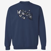 Adult USA Made Heavyweight Crewneck Sweatshirt Thumbnail