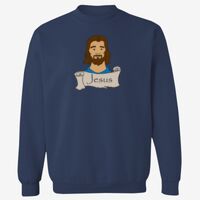 Adult USA Made Heavyweight Crewneck Sweatshirt Thumbnail
