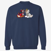 Adult USA Made Heavyweight Crewneck Sweatshirt Thumbnail