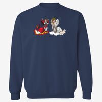 Adult 9.5 oz., 80/20 Heavyweight Crewneck Sweatshirt Thumbnail