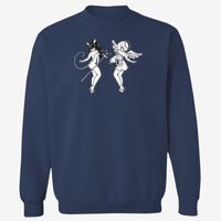 Adult USA Made Heavyweight Crewneck Sweatshirt Thumbnail