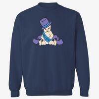 Adult USA Made Heavyweight Crewneck Sweatshirt Thumbnail